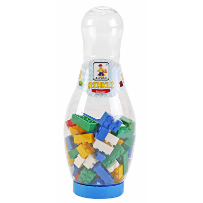 Ausini Renkli Bloklar 82 Parça Lobutlu