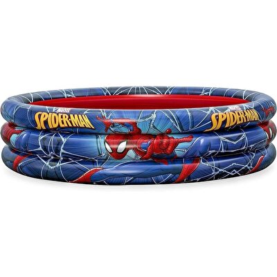 Bestway Spiderman Çocuk Havuzu 3 Bölmeli 122x30 Cm