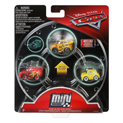 Cars Mini Karakter Arabalar Üçlü Paket
