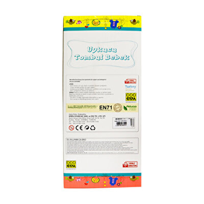 Baby Gadi Türkçe Konuşan Tombul Kel Bebek Beyaz