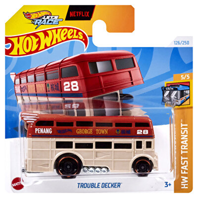 Hot Wheels Tekli Arabalar Trouble Decker HTB45