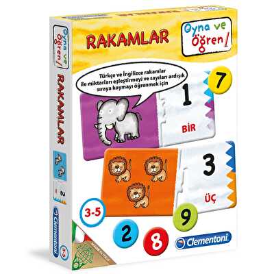 Clementoni Oyna ve Öğren Rakamlar