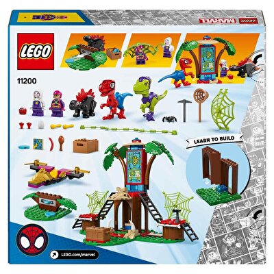 LEGO Marvel Ağaç Ev Karargahında Spidey ve Gobby'nin Raptor Savaşı 11200