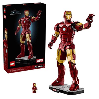LEGO Marvel Iron Man Mark 3 Koleksiyoncu Versiyonu 76344