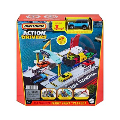 Matchbox Aksiyon Sürücüleri Oyun Seti Feribot Limanı HMH29