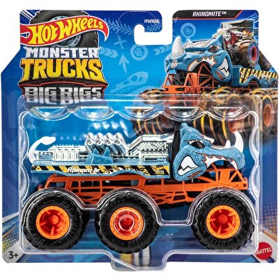 1:64 Hot Wheels Monster Trucks Arabalar Rhinomite HWN91