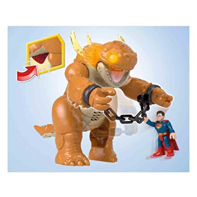 Imaginext Sesli ve Işıklı Superman Aksiyon Figürü Oyun Seti JDL07