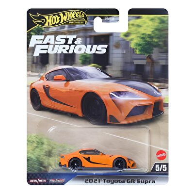 Hot Wheels Hızlı ve Öfkeli Premium Arabalar 2021 Toyota GR Supra JBM00