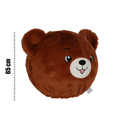 Peluş Ayı Top Yastık 65 Cm