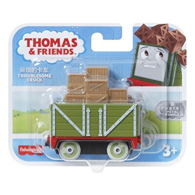 Thomas ve Arkadaşları Küçük Tekli Tren (Sür-Bırak) Troublesome Truck HMC41