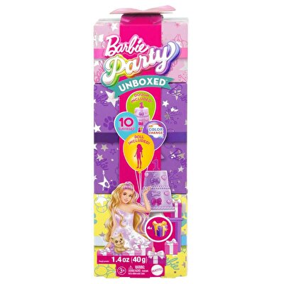 Barbi̇e Party Unboxed Köpeğimin Doğum Günü Serisi̇ JFG70