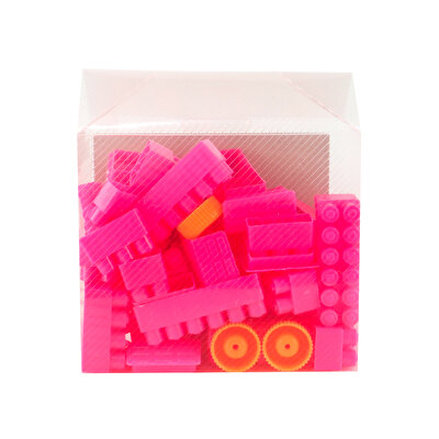 Creative 72 Parça Blok Seti Pembe