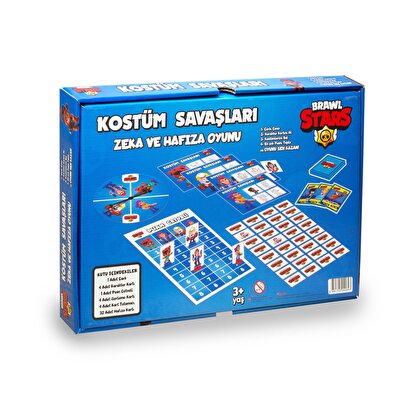 Brawl Stars Kostüm Savaşları Zeka ve Hafıza Oyunu