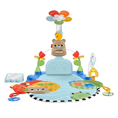 Fisher Price 3'ü 1 Arada Duyusal Gelişim Jimnastik Merkezi HYR60