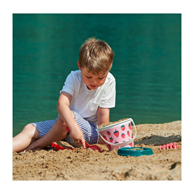 Ecoiffier Çilek Desenli Kum Kova Seti