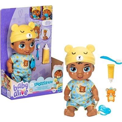 Baby Alive Lil Dreamer Snoozer Bear Sleepy Bebek F9967