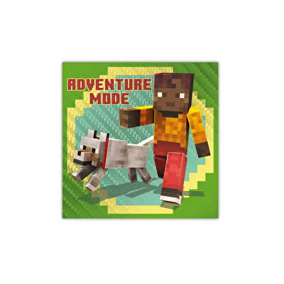 Panini Minecraft Stay Adventurous Çıkartma Paketi
