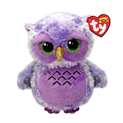 TY Beanie Boos Mor Baykuş Owlivia 15 Cm