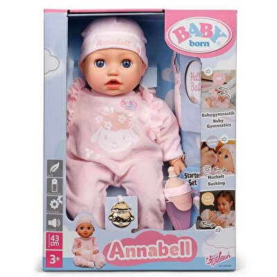 Sesli ve Hareketli Annabell Bebek 43 cm