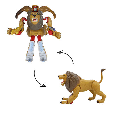 Dönüşen Robo Hayvan Aslan