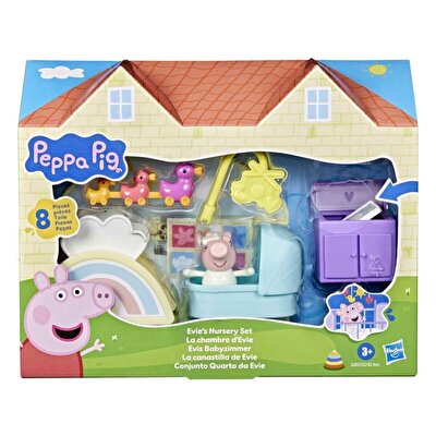 Peppa Pig Oda Aksesuarları Oyun Seti Evienin Kreş Odası