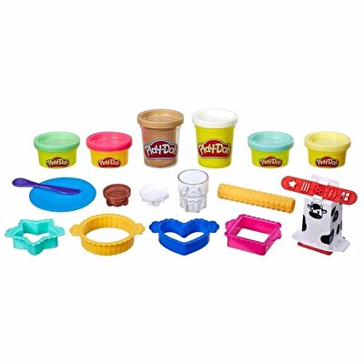 Play Doh Mutfak Atölyesi Süt ve Kurabiye Seti E5471