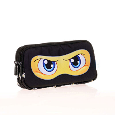 Kaukko Kids&Love 3 Bölmeli Sweet Ninja Kalem Çantası