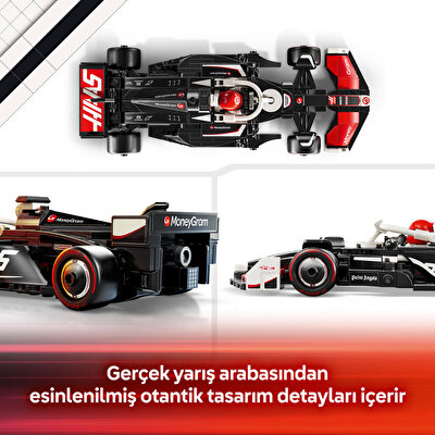 LEGO Speed Champions MoneyGram Haas F1 Team VF-24 Yarış Arabası 77250