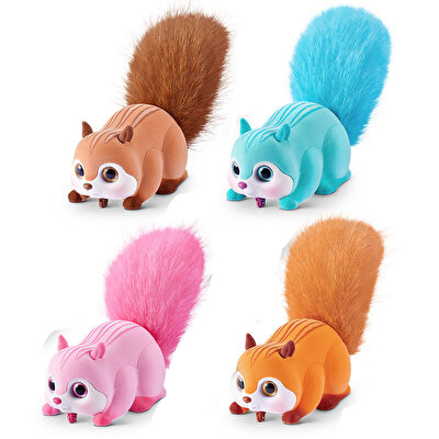 Pets Alive Koşan Sevimli Sincap 9565GQ1 Turkuaz
