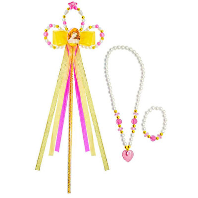 Disney Prenses Belle Asa Kolye Bileklik Seti