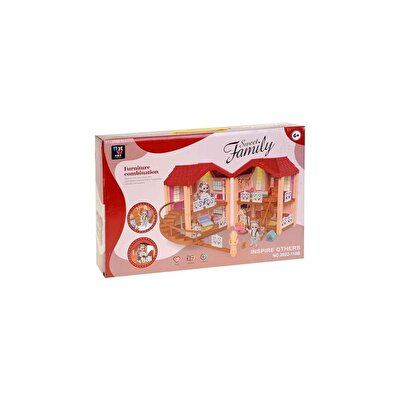 Kutulu Kurmalı Maket Ev Seti