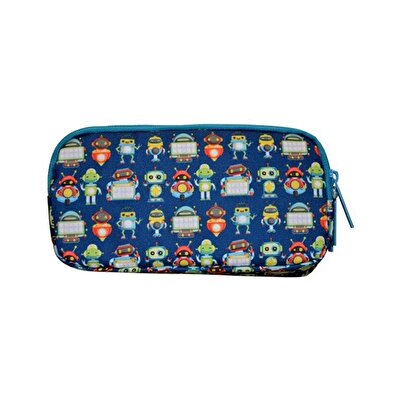 Kaukko Kids&Love 3 Bölmeli Sweet Robot Kalem Çantası