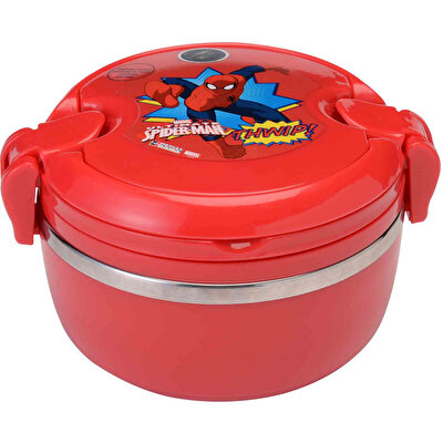 Spiderman Çelik Beslenme Kabı