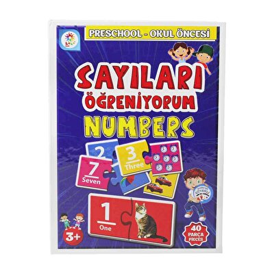 İngilizce Eğitim Sayılar Kartları