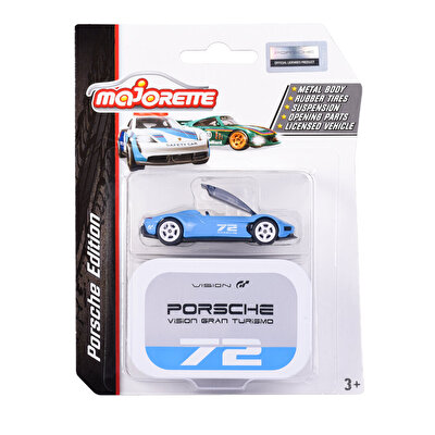 Majorette Porsche Deluxe Delux Araçlar Porsche Vision Gran Turismo 72 Mavi