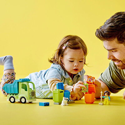 LEGO Duplo Kasabası Geri Dönüşüm Kamyonu 10987