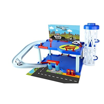 Road Masters İki Katlı Kule Asansörlü Polis Garajı
