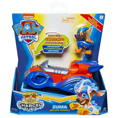 Paw Patrol Işıklı ve Sesli Araçlar Zuma Deluxe (Charged Up)