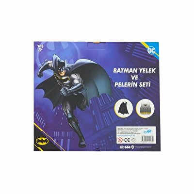 Batman Yelek ve Pelerin Seti
