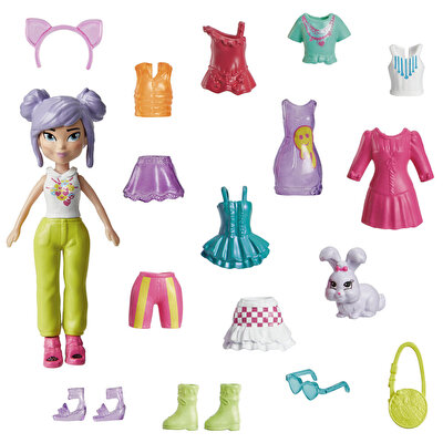 Polly Pocket Farklı Kombin Eğlencesi Oyun Setleri HKV94