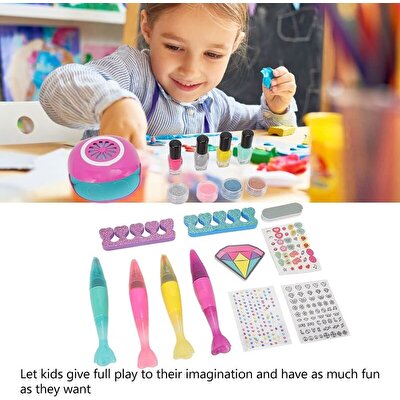 Girl's Creator Saç Tebeşi̇ri̇ Ve Tırnak Tasarımı Oyun Seti̇