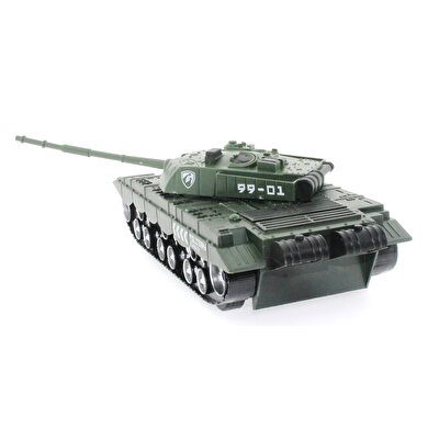 1:32 Ölçekli Uzaktan Kumandalı Tank - Yeşil Kamuflajlı