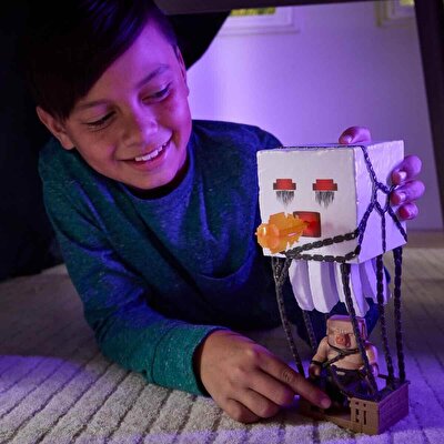 Sesli Minecraft Filmi Blast Attack Ghast Aksiyon Figürü Oyun Seti JFB69