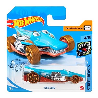 Hot Wheels Tekli Araba Croc Rod GHF99