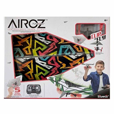 Silverlit Airoz Flybotic Uzaktan Kumandalı Kağıt Uçak Geometrik