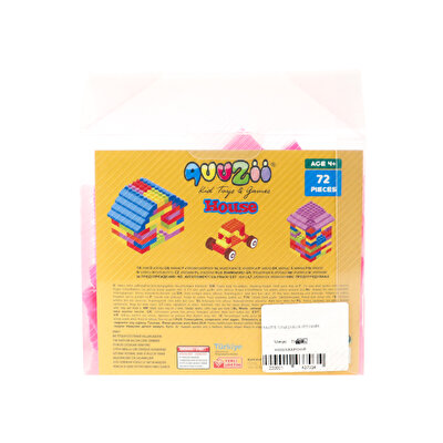 Creative 72 Parça Blok Seti Pembe