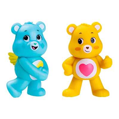Care Bears 3’lü Mini Figür Seti Wish Bear ve Tenderheart Bear