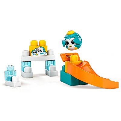 Mega Bloks Peek a Blocks Oyun Seti Penguen Kaydırağı GKX67