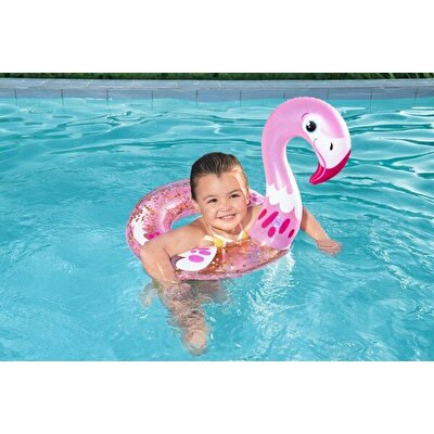 Bestway Simli Flamingo Can Simidi 61 Cm