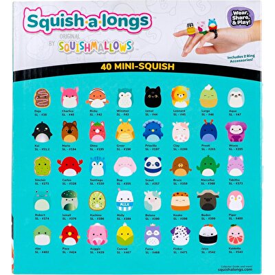 Squishmallows Squish-a-Longs 40’lı Mini Figür Seti